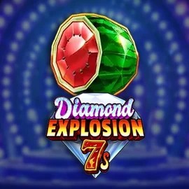 Diamond Explosion 7s logo by RubyPlay at Kingmaker Casino