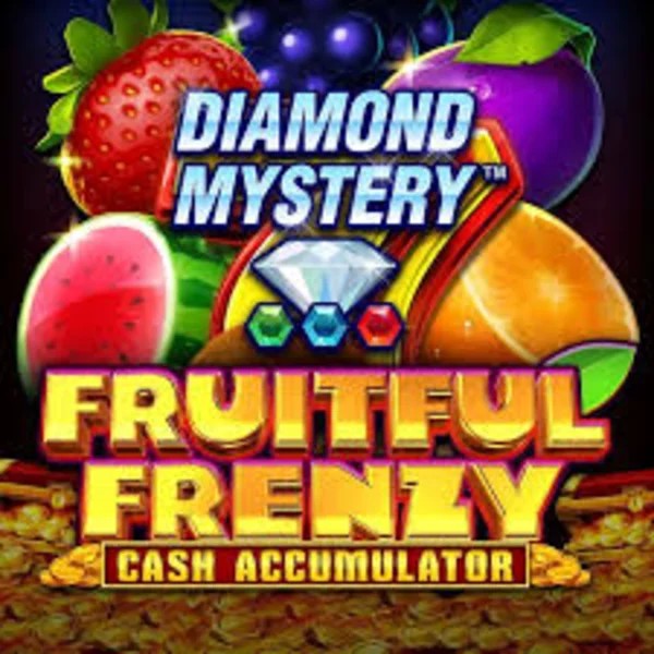 Diamond Mystery Fruitful Frenzy Cash Accumulator slot logo by Greentube at Kingmaker Casino