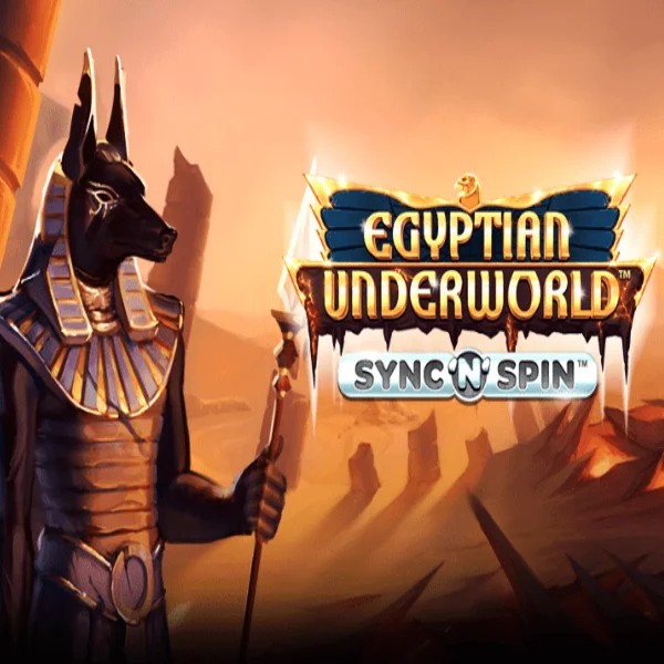 Official Slots logo: Egyptian Underworld by Greentube at Kingmaker Casino