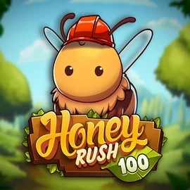 Honey Rush 100 slot logo by Play'n GO at Kingmaker Casino