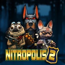 Nitropolis 2 logo – Slots by ELK Studios at Kingmaker Casino
