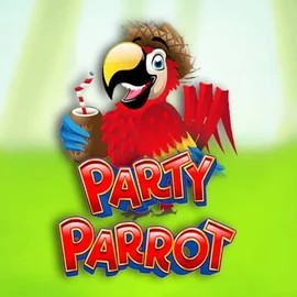 Slots logo of Party Parrot from Rival at Kingmaker Casino